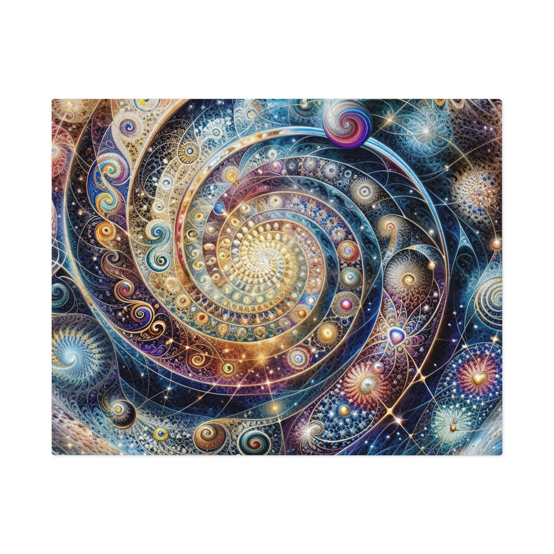 Cosmic Spiral Dreams - Jigsaw Puzzle (100, 252, 500, 1000 pieces) - Puzzle - g(0D·IO) - 9.6" × 8" (110 pcs) - -