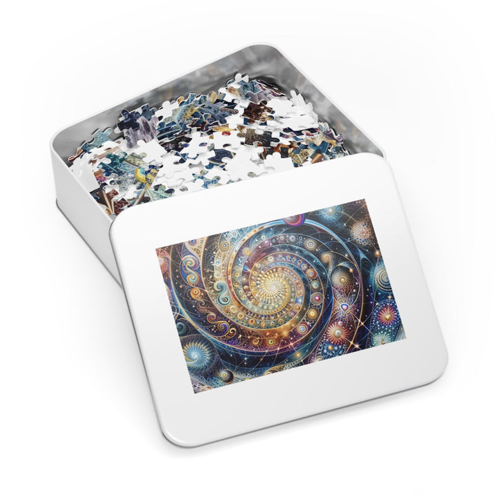 Cosmic Spiral Dreams - Jigsaw Puzzle (100, 252, 500, 1000 pieces) - Puzzle - g(0D·IO) - 29.25" × 19.75" (1000 pcs) - -