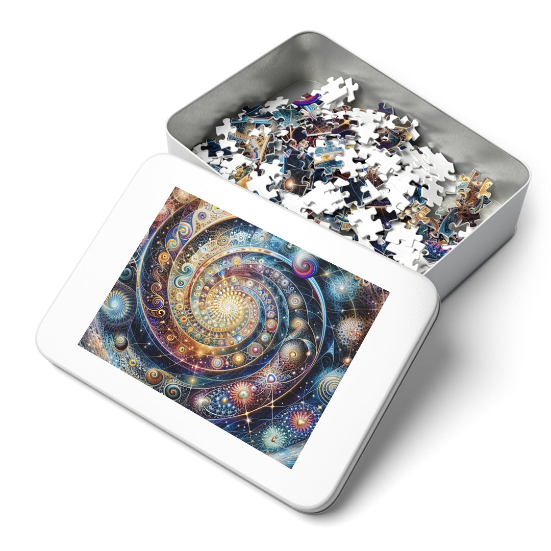 Cosmic Spiral Dreams - Jigsaw Puzzle (100, 252, 500, 1000 pieces) - Puzzle - g(0D·IO) - 29.25" × 19.75" (1000 pcs) - -