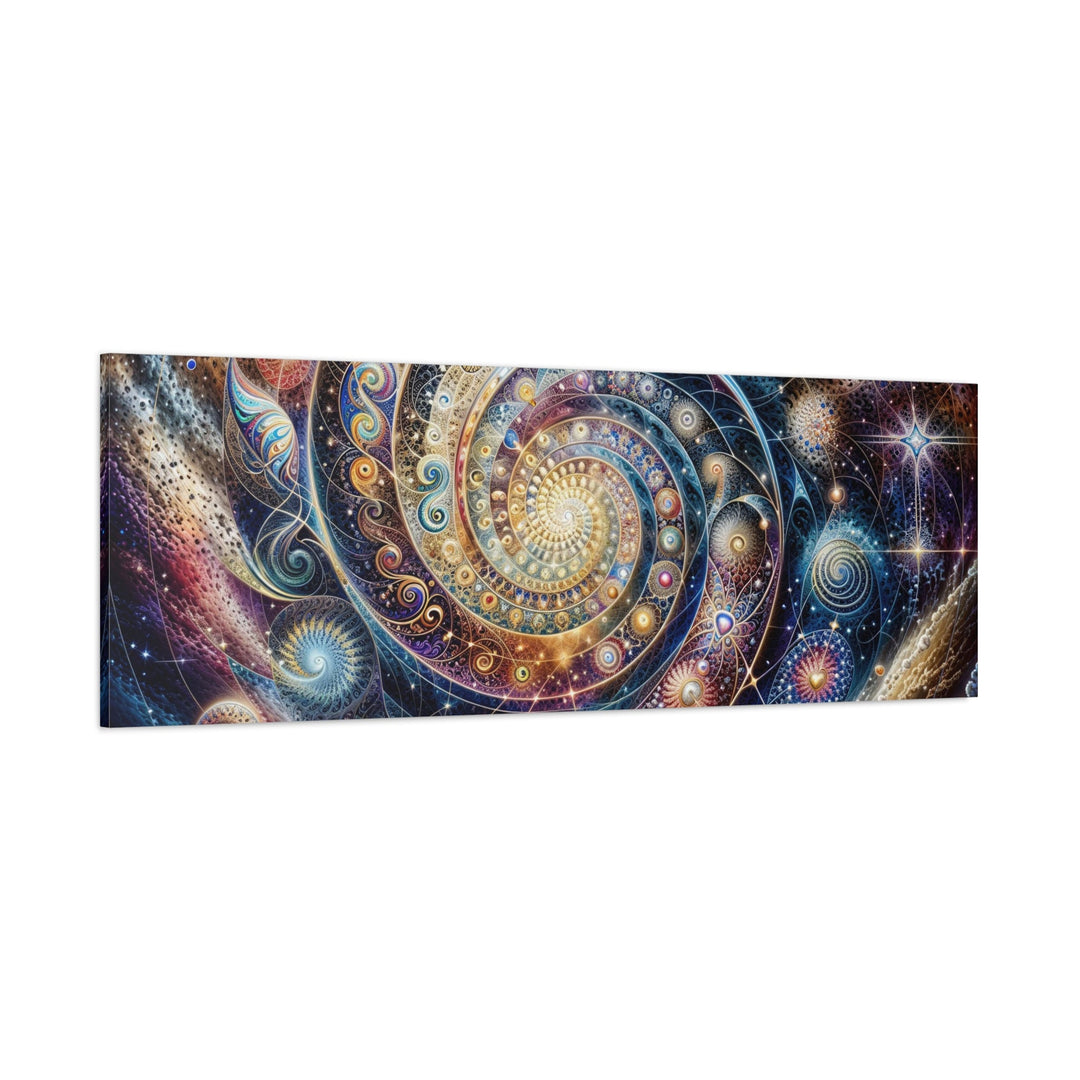 Cosmic Spiral Dreams - Matte Canvas Print 1.25" - Canvas - g(0D·IO) - 36" x 36" - 1.25" -