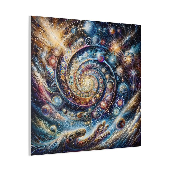 Cosmic Spiral Dreams - Matte Canvas Print 1.25" - Canvas - g(0D·IO) - 36" x 36" - 1.25" -