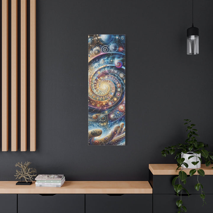 Cosmic Spiral Dreams - Matte Canvas Print 1.25" - Canvas - g(0D·IO) - 36" x 36" - 1.25" -