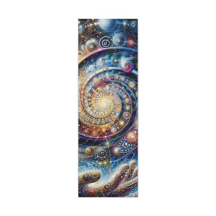 Cosmic Spiral Dreams - Matte Canvas Print 1.25" - Canvas - g(0D·IO) - 16" x 48" (Vertical) - 1.25" -