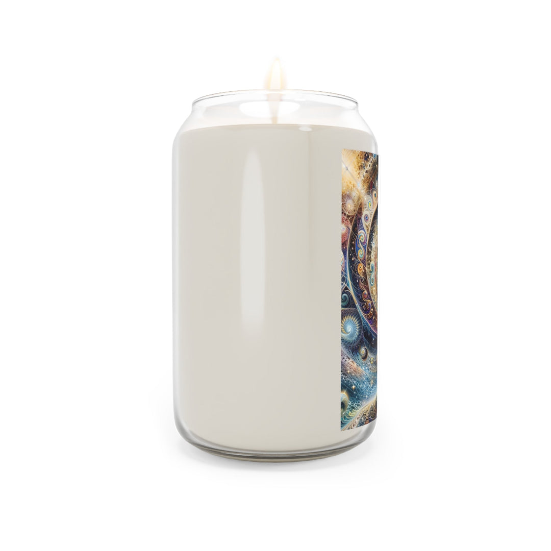 Cosmic Spiral Dreams - Scented Candle - Home Decor - g(0D·IO) - Vanilla Bean - 13.75oz -