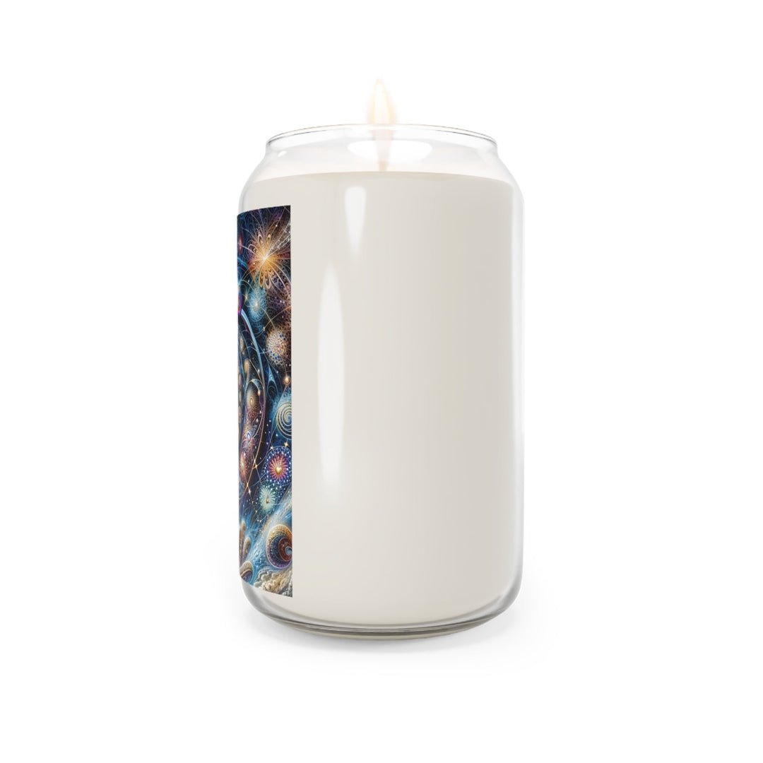 Cosmic Spiral Dreams - Scented Candle - Home Decor - g(0D·IO) - Vanilla Bean - 13.75oz -