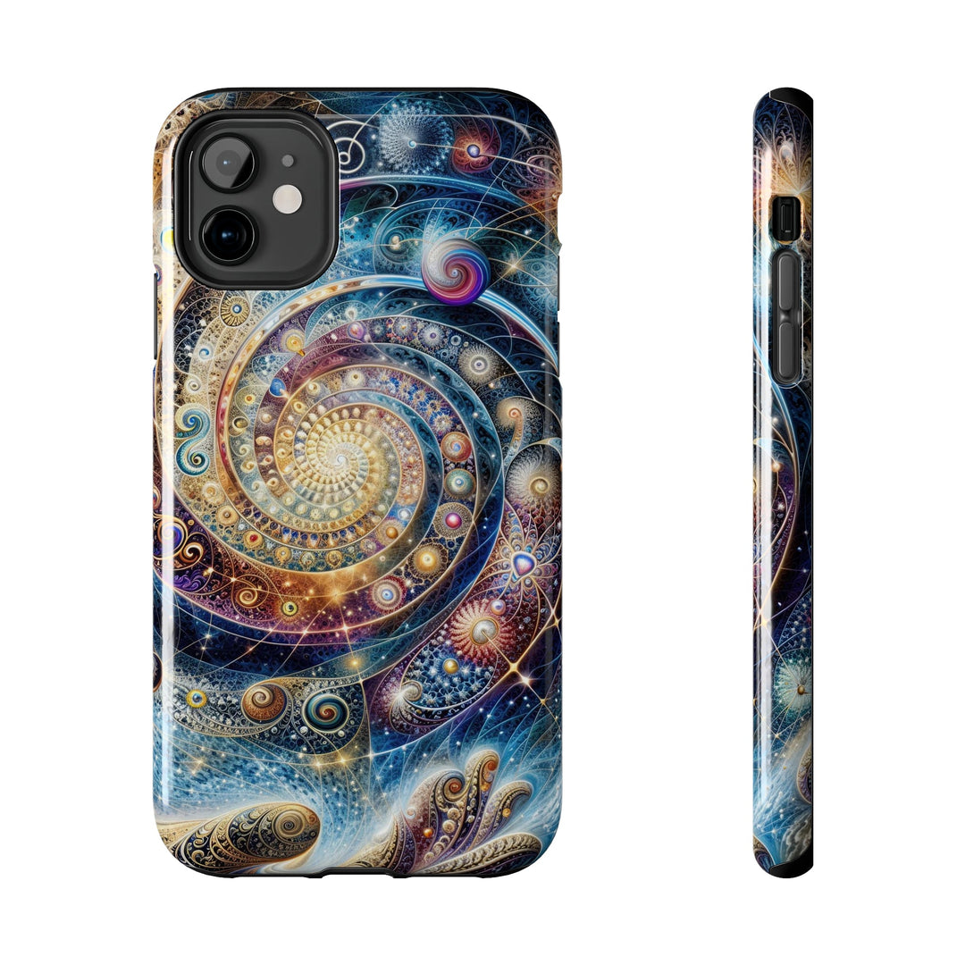 Cosmic Spiral Dreams - Tough Phone Case - Phone Case - g(0D·IO) - iPhone 11 - -