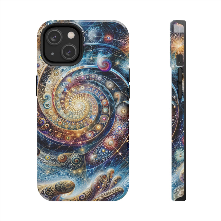 Cosmic Spiral Dreams - Tough Phone Case - Phone Case - g(0D·IO) - iPhone 14 - -