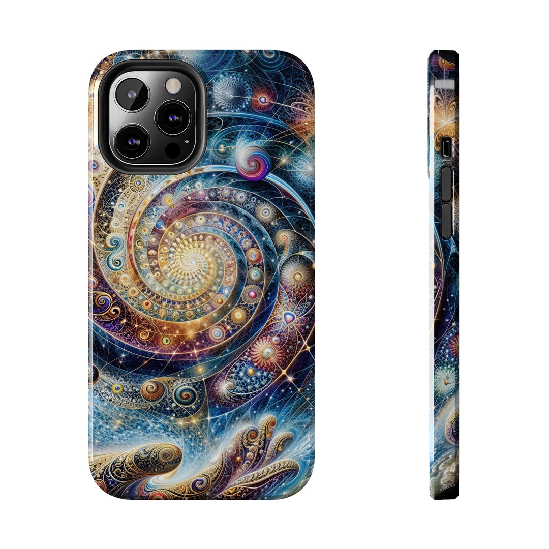 Cosmic Spiral Dreams - Tough Phone Case - Phone Case - g(0D·IO) - iPhone 12 Pro Max - -