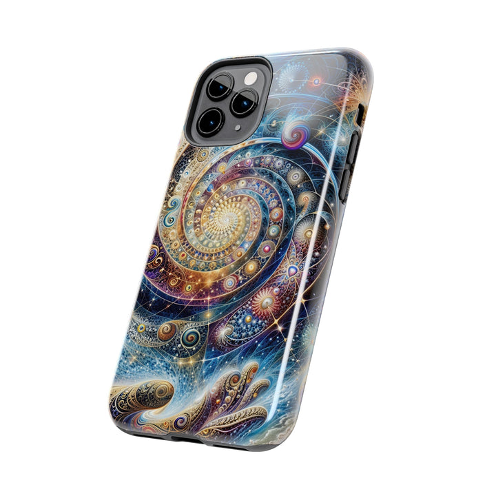 Cosmic Spiral Dreams - Tough Phone Case - Phone Case - g(0D·IO) - iPhone 13 Mini - -