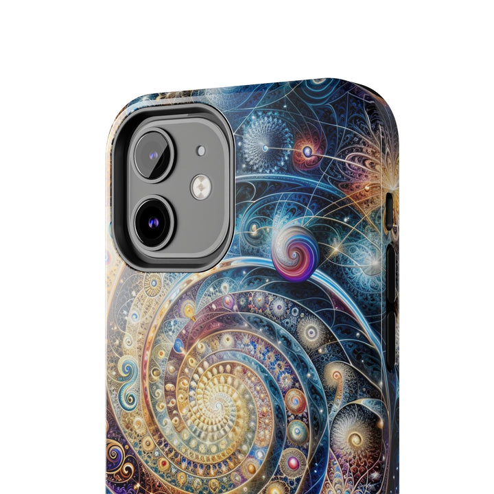 Cosmic Spiral Dreams - Tough Phone Case - Phone Case - g(0D·IO) - iPhone 13 Mini - -