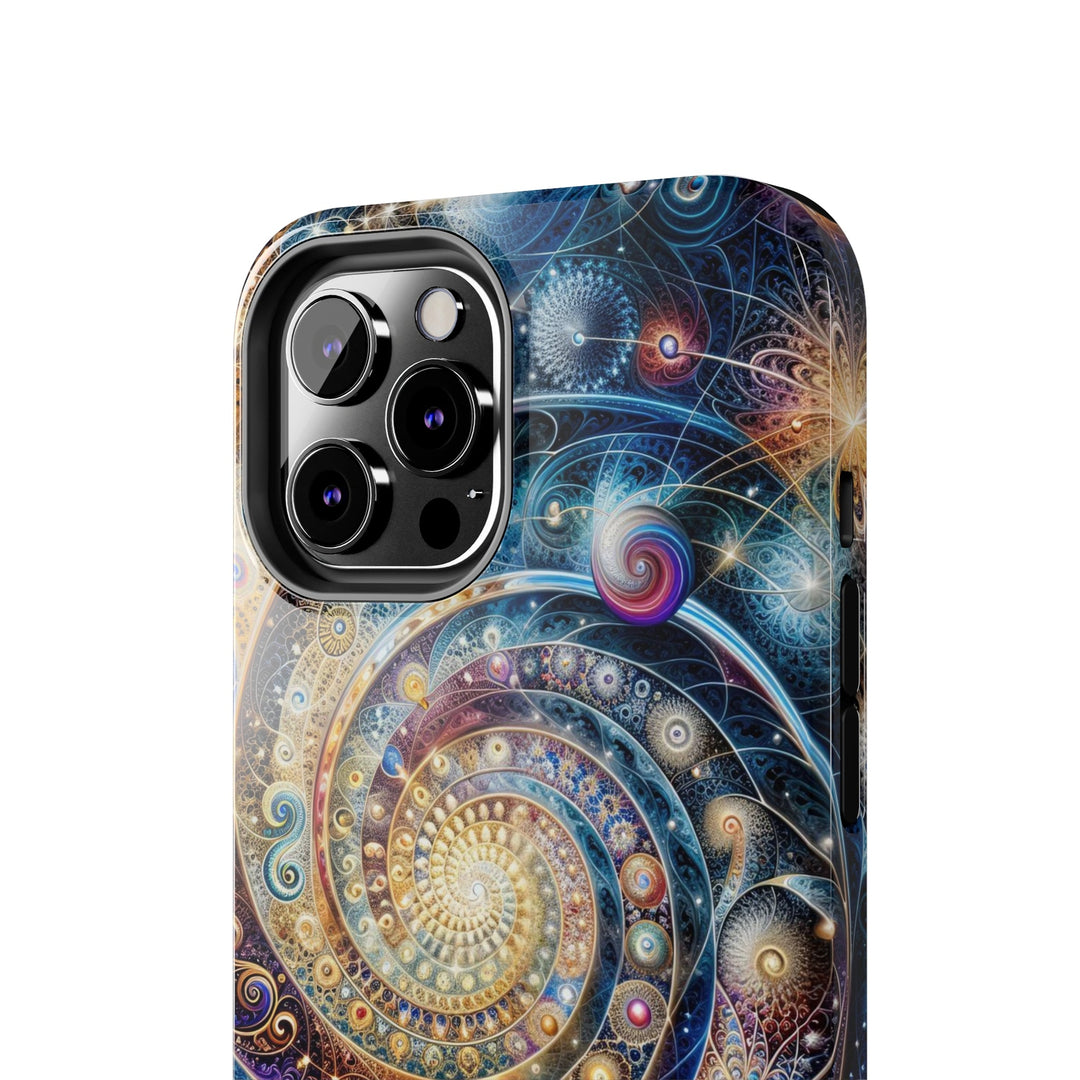 Cosmic Spiral Dreams - Tough Phone Case - Phone Case - g(0D·IO) - iPhone 13 Mini - -