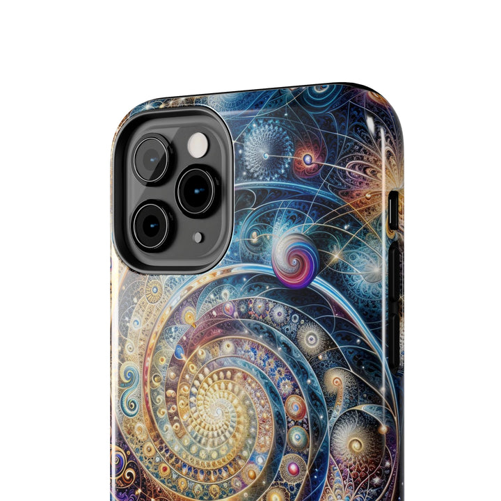 Cosmic Spiral Dreams - Tough Phone Case - Phone Case - g(0D·IO) - iPhone 13 Mini - -