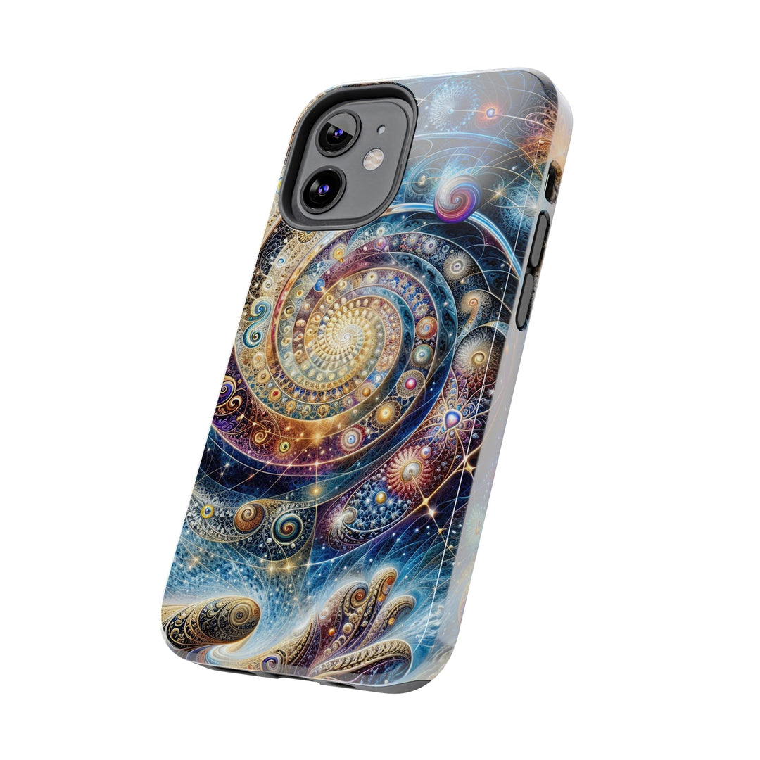 Cosmic Spiral Dreams - Tough Phone Case - Phone Case - g(0D·IO) - iPhone 13 Mini - -