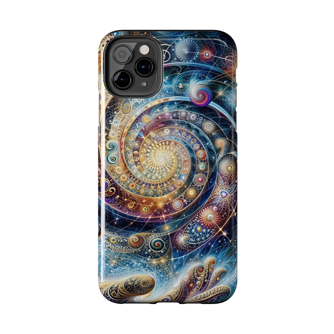 Cosmic Spiral Dreams - Tough Phone Case - Phone Case - g(0D·IO) - iPhone 13 Mini - -