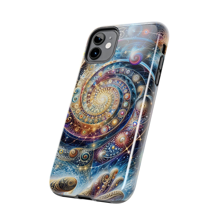 Cosmic Spiral Dreams - Tough Phone Case - Phone Case - g(0D·IO) - iPhone 13 Mini - -