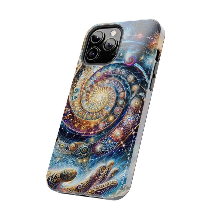 Cosmic Spiral Dreams - Tough Phone Case - Phone Case - g(0D·IO) - iPhone 13 Mini - -