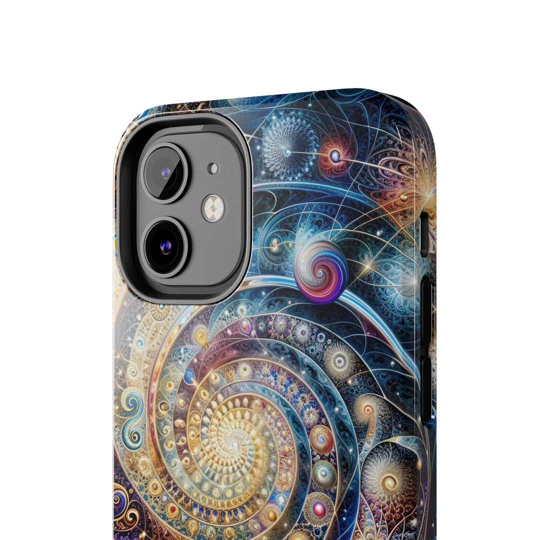 Cosmic Spiral Dreams - Tough Phone Case - Phone Case - g(0D·IO) - iPhone 13 Mini - -