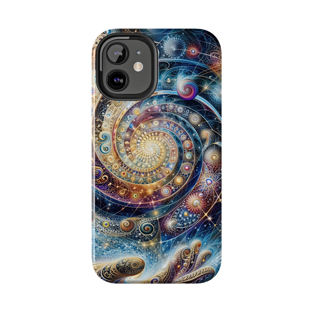 Cosmic Spiral Dreams - Tough Phone Case - Phone Case - g(0D·IO) - iPhone 13 Mini - -