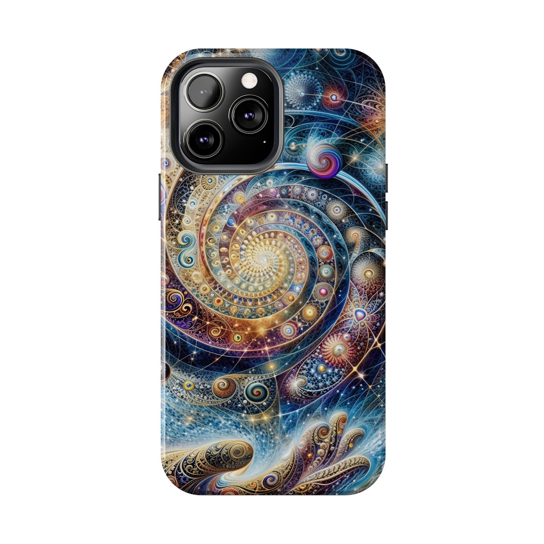 Cosmic Spiral Dreams - Tough Phone Case - Phone Case - g(0D·IO) - iPhone 13 Mini - -