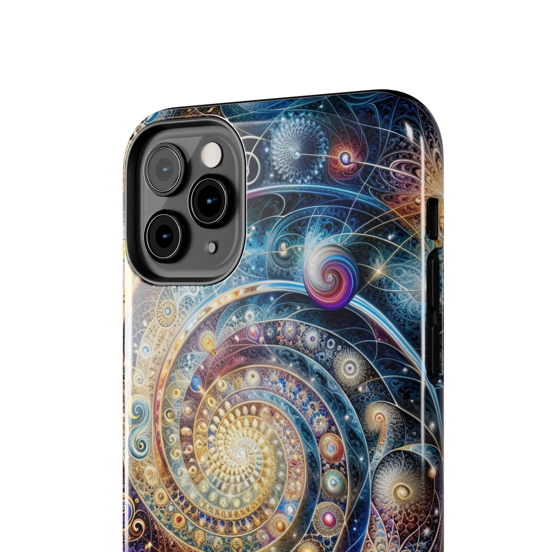 Cosmic Spiral Dreams - Tough Phone Case - Phone Case - g(0D·IO) - iPhone 13 Mini - -