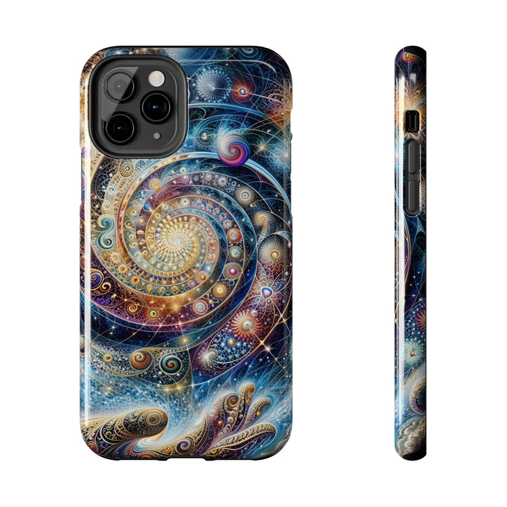 Cosmic Spiral Dreams - Tough Phone Case - Phone Case - g(0D·IO) - iPhone 11 Pro - -