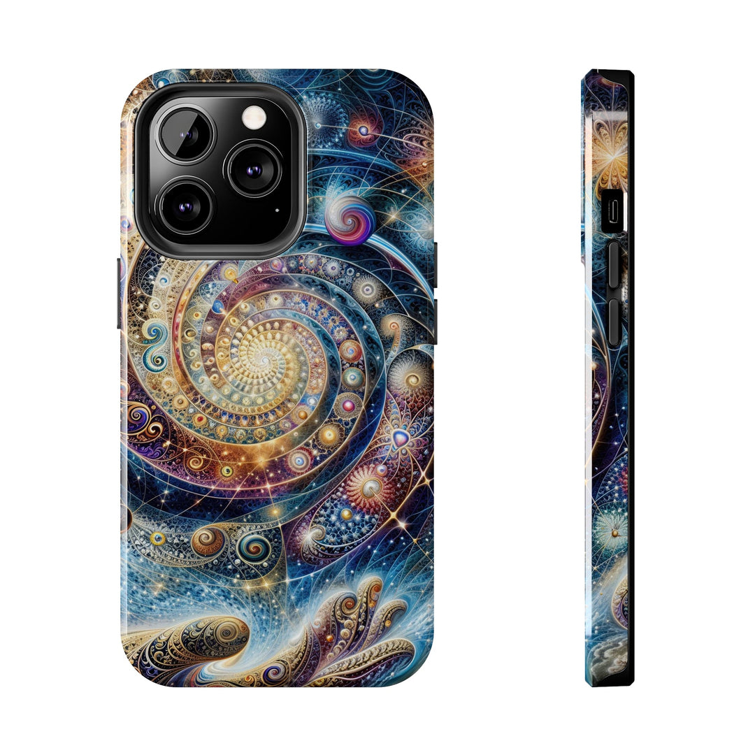 Cosmic Spiral Dreams - Tough Phone Case - Phone Case - g(0D·IO) - iPhone 13 Pro - -