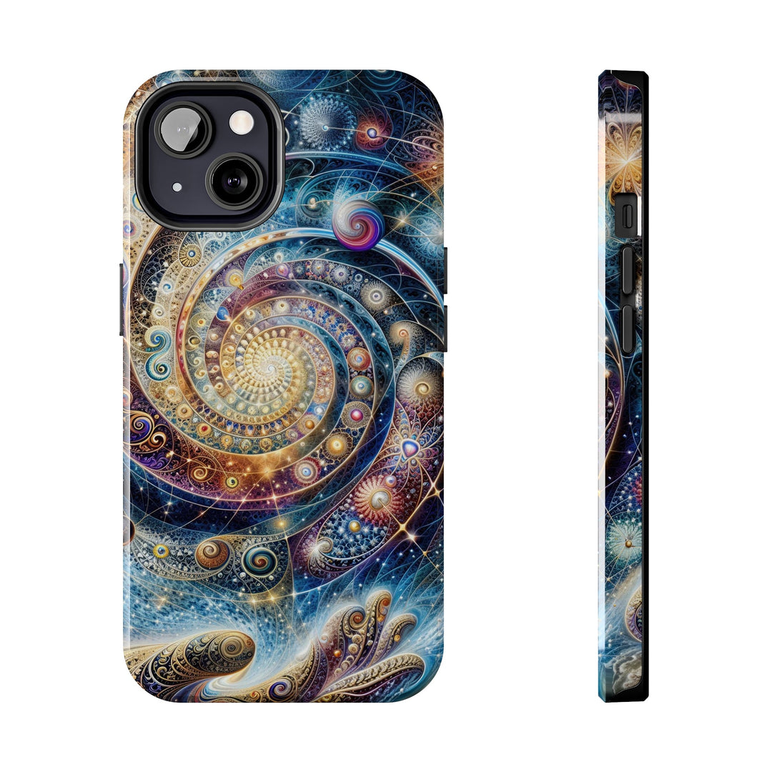 Cosmic Spiral Dreams - Tough Phone Case - Phone Case - g(0D·IO) - iPhone 13 - -