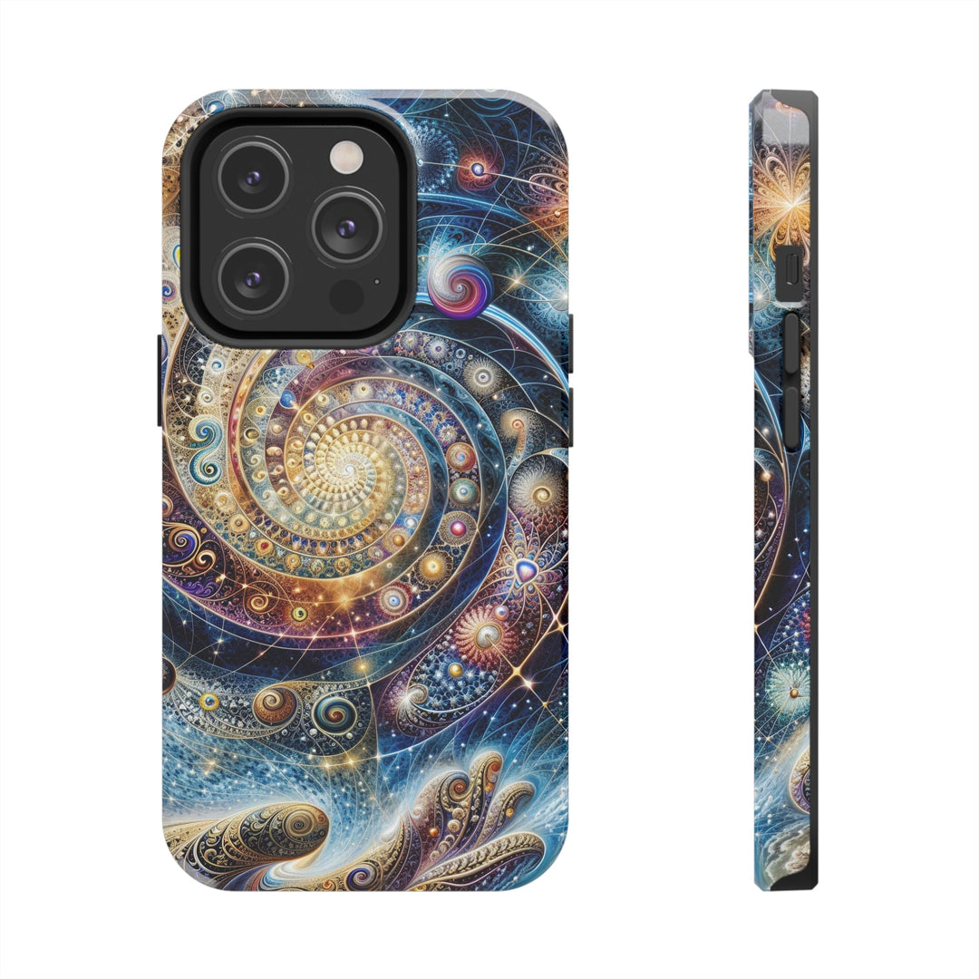 Cosmic Spiral Dreams - Tough Phone Case - Phone Case - g(0D·IO) - iPhone 14 Pro - -