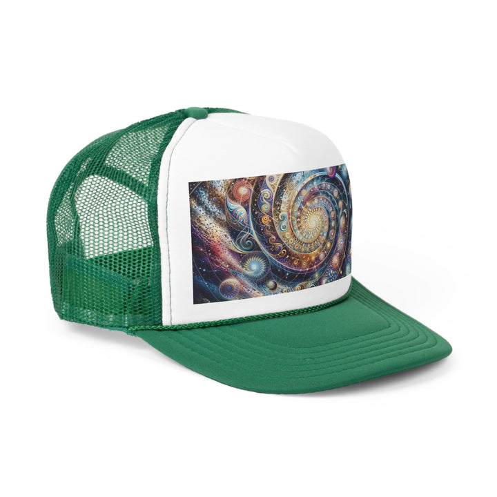 Cosmic Spiral Dreams - Trucker Hat - Hats - g(0D·IO) - Pink - One size -