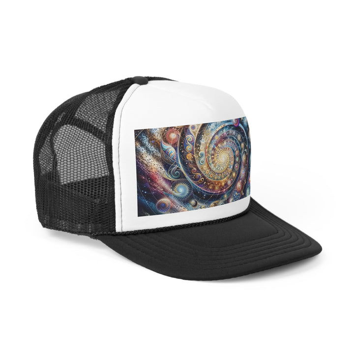 Cosmic Spiral Dreams - Trucker Hat - Hats - g(0D·IO) - Pink - One size -