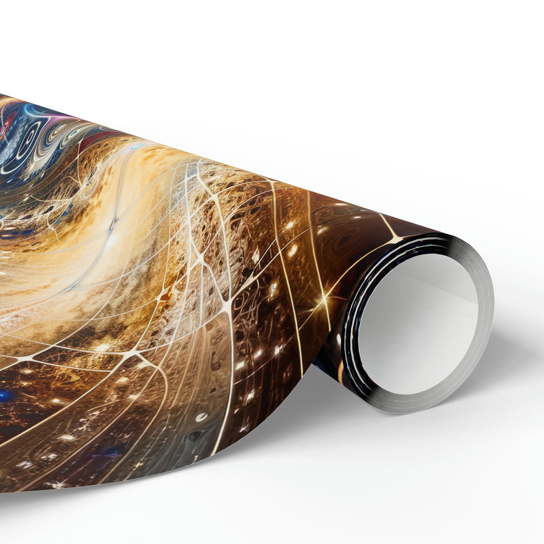 Cosmic Spiral Dreams - Wrapping Paper - Home Decor - g(0D·IO) - 30" x 180" - Matte -