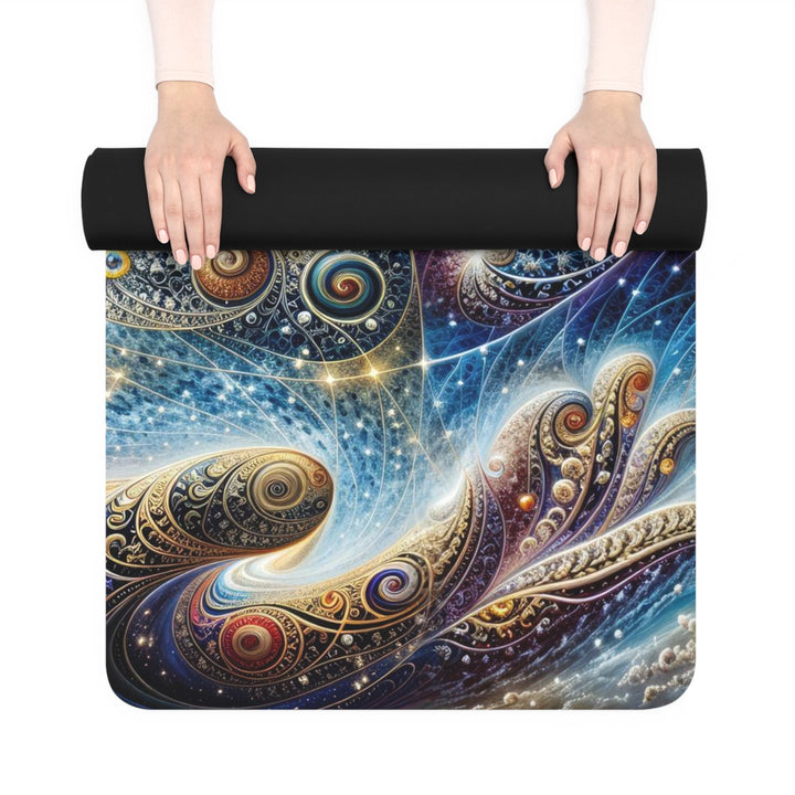 Cosmic Spiral Dreams - Yoga Mat - Home Decor - g(0D·IO) - 24” x 68” - -