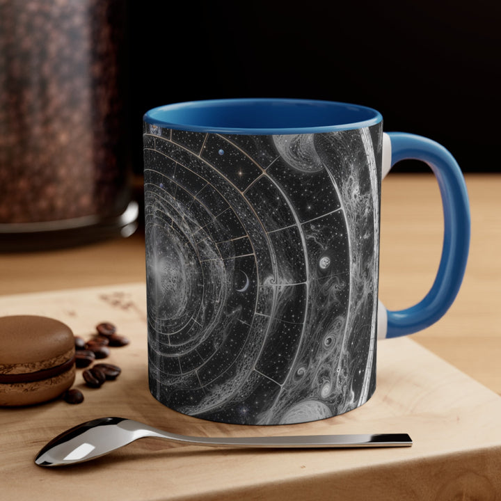 Cosmic Spiral Tapestry - Accent Coffee Mug - Mug - g(0D·IO) - Pink - 11oz -