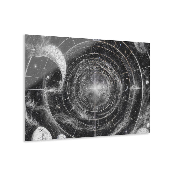 Cosmic Spiral Tapestry - Acrylic Prints (French Cleat Hanging) - Home Decor - g(0D·IO) - 36" x 24" (Horizontal) - 0.25'' -