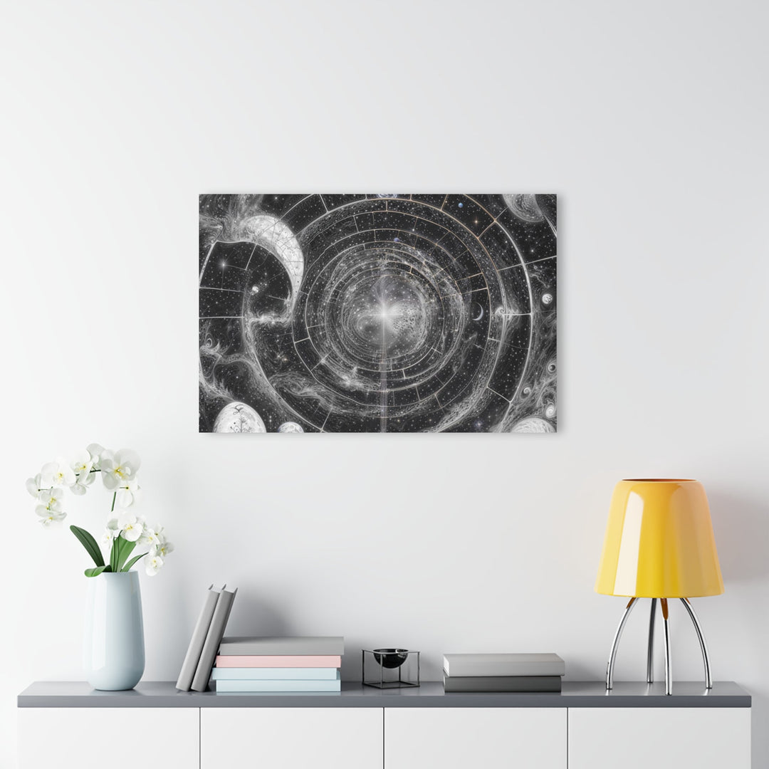Cosmic Spiral Tapestry - Acrylic Prints (French Cleat Hanging) - Home Decor - g(0D·IO) - 24" x 36" (Vertical) - 0.25'' -