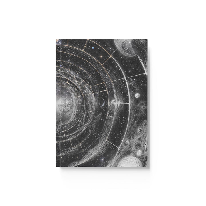 Cosmic Spiral Tapestry - Hard Backed Journal - Paper products - g(0D·IO) - Ruled line - A5 - White