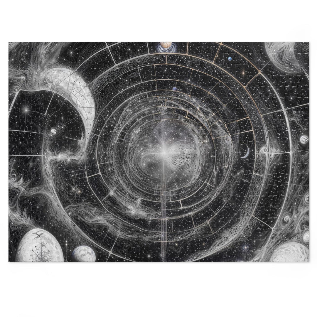 Cosmic Spiral Tapestry - Jigsaw Puzzle (100, 252, 500, 1000 pieces) - Puzzle - g(0D·IO) - 20.5" × 15" (500 pcs) - -