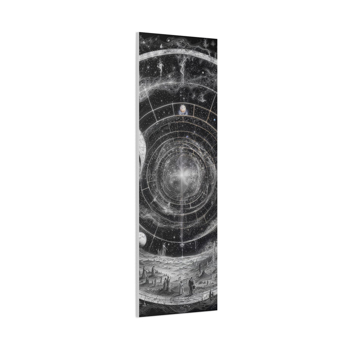 Cosmic Spiral Tapestry - Matte Canvas Print 1.25" - Canvas - g(0D·IO) - 36" x 36" - 1.25" -