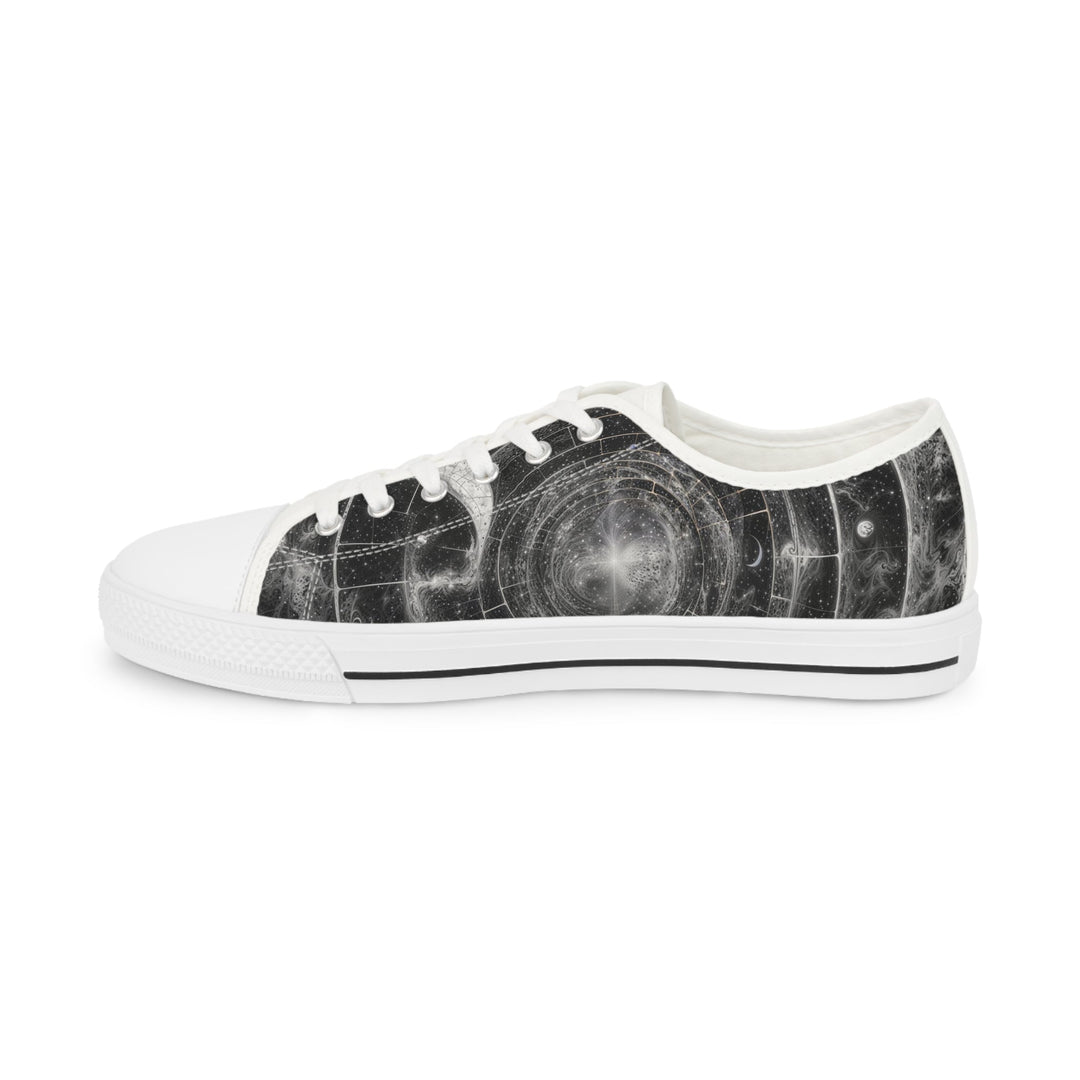 Cosmic Spiral Tapestry - Men's Lowtop Sneakers - Shoes - g(0D·IO) - US 5 - Black sole -