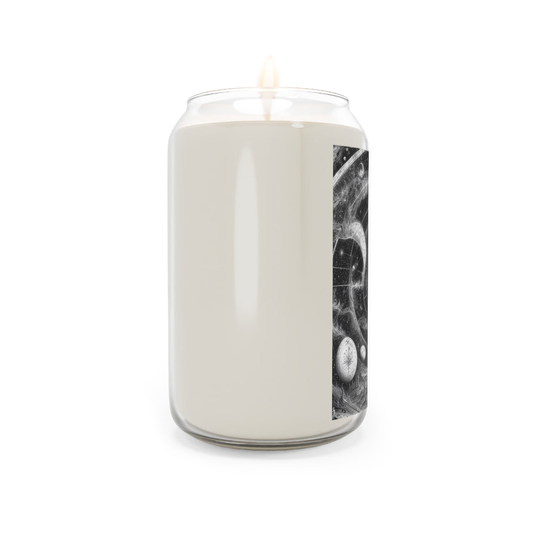 Cosmic Spiral Tapestry - Scented Candle - Home Decor - g(0D·IO) - Vanilla Bean - 13.75oz -
