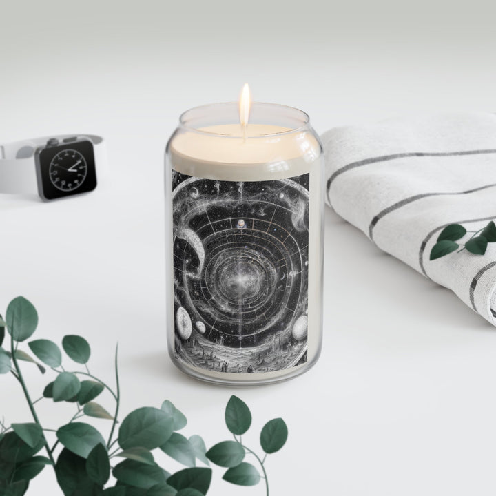 Cosmic Spiral Tapestry - Scented Candle - Home Decor - g(0D·IO) - Vanilla Bean - 13.75oz -