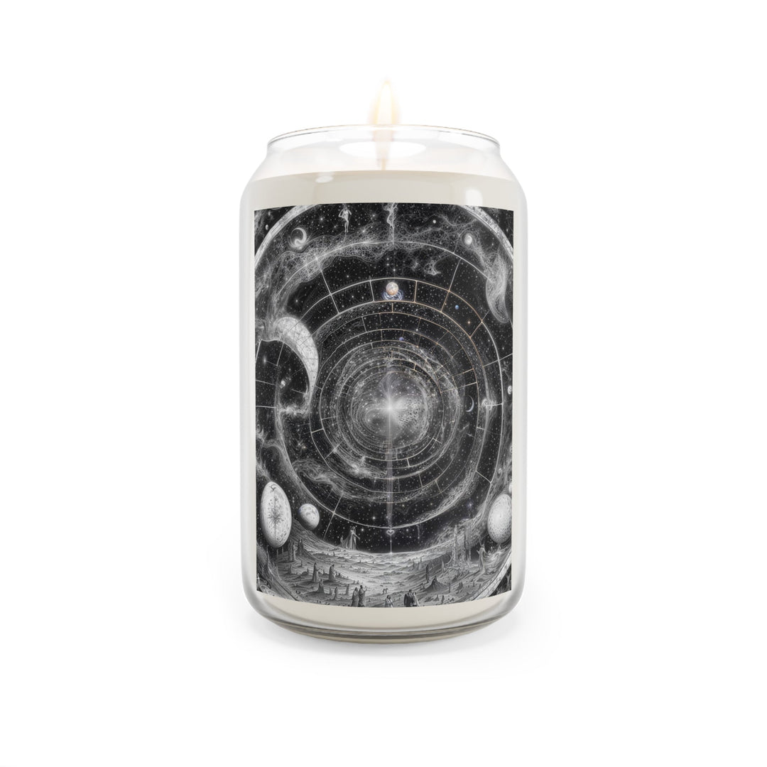 Cosmic Spiral Tapestry - Scented Candle - Home Decor - g(0D·IO) - Comfort Spice - 13.75oz -