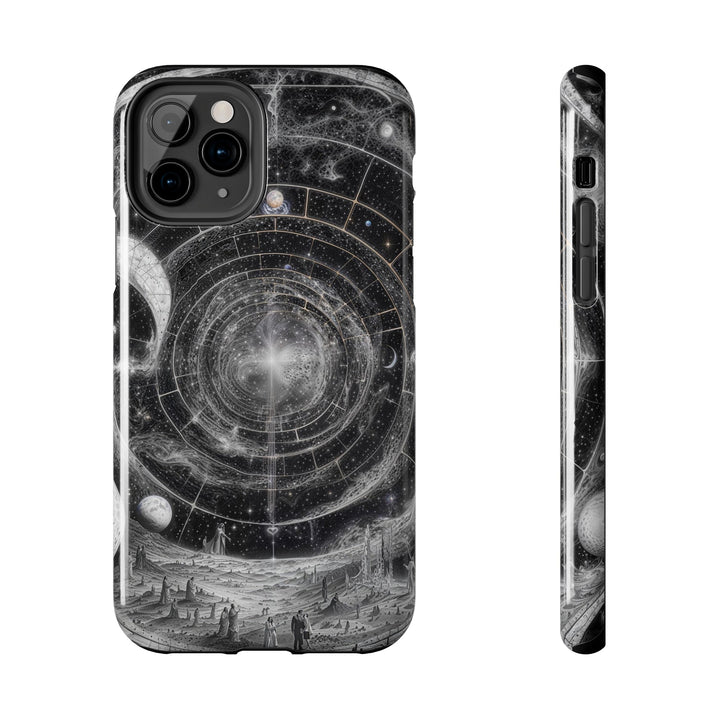 Cosmic Spiral Tapestry - Tough Phone Case - Phone Case - g(0D·IO) - iPhone 11 Pro - -