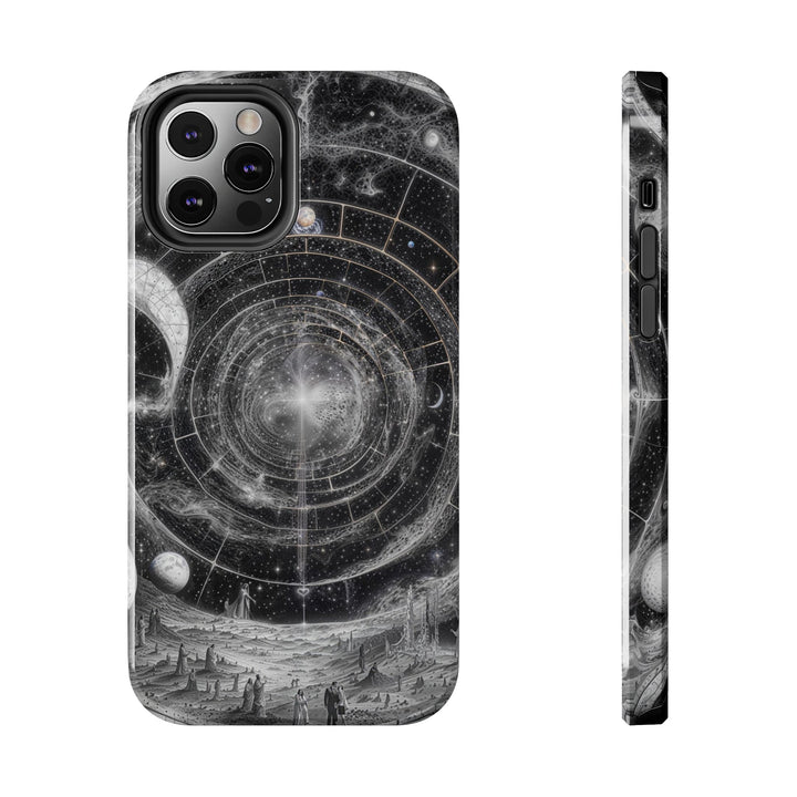 Cosmic Spiral Tapestry - Tough Phone Case - Phone Case - g(0D·IO) - iPhone 12 Pro - -