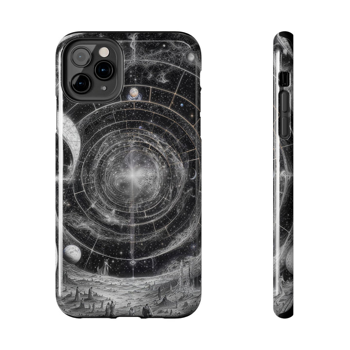 Cosmic Spiral Tapestry - Tough Phone Case - Phone Case - g(0D·IO) - iPhone 11 Pro Max - -