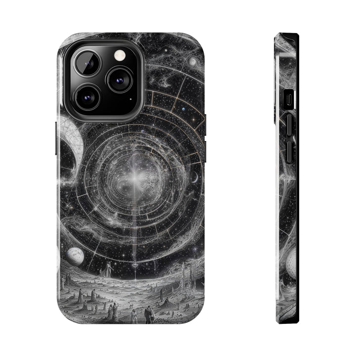 Cosmic Spiral Tapestry - Tough Phone Case - Phone Case - g(0D·IO) - iPhone 13 Pro - -