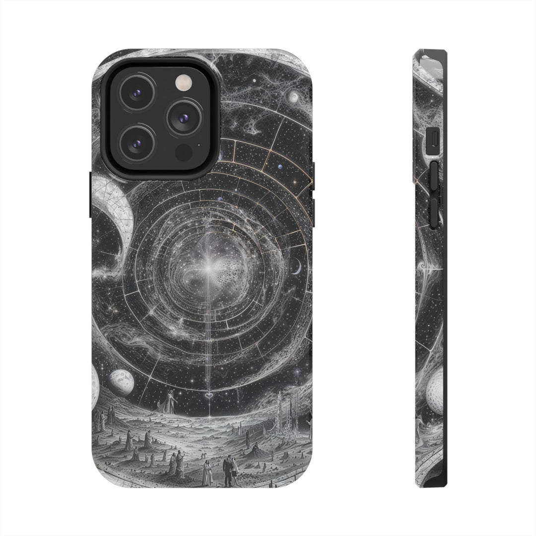 Cosmic Spiral Tapestry - Tough Phone Case - Phone Case - g(0D·IO) - iPhone 14 Pro Max - -