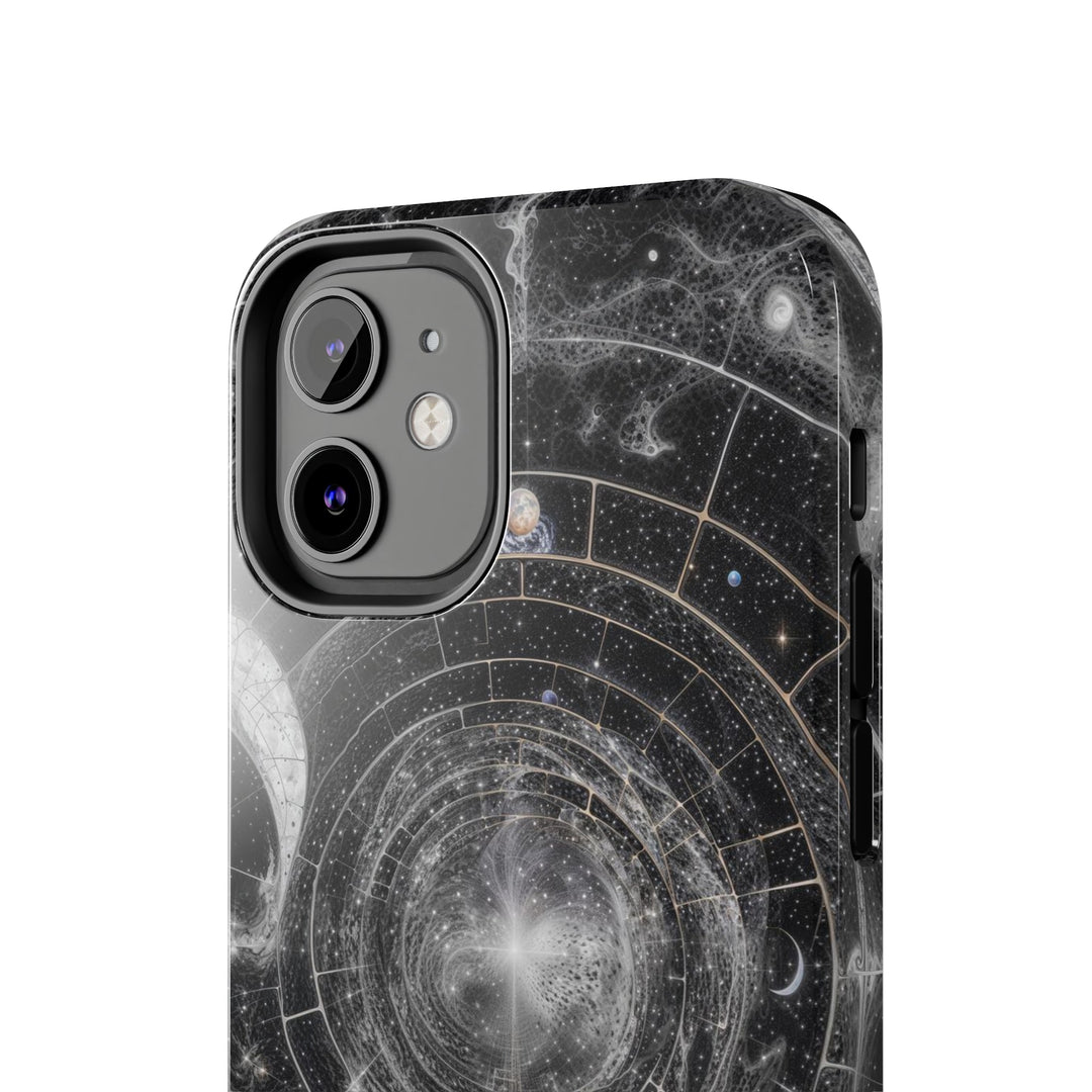 Cosmic Spiral Tapestry - Tough Phone Case - Phone Case - g(0D·IO) - iPhone 13 Mini - -