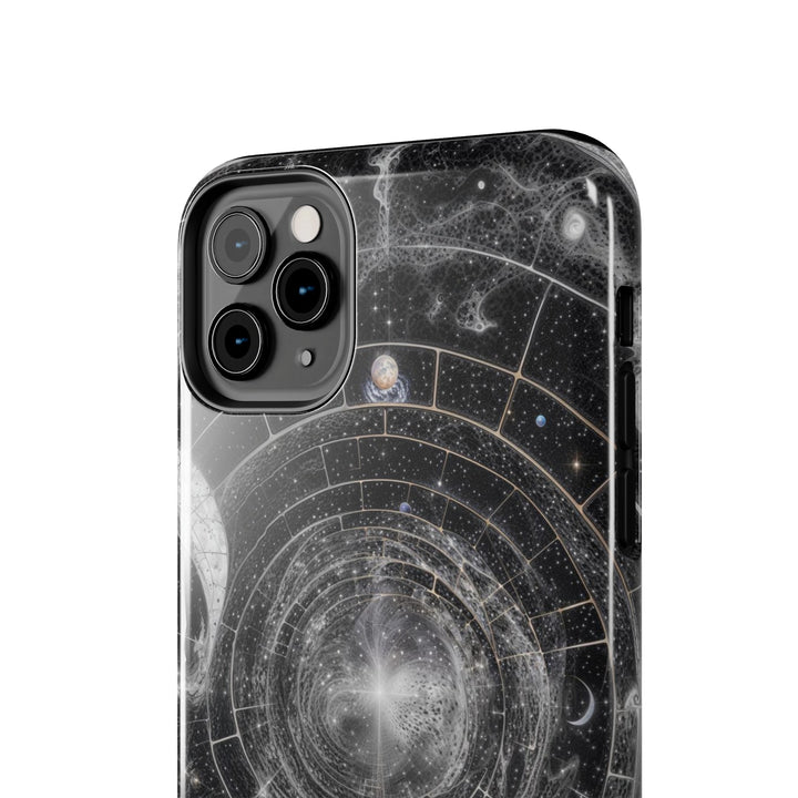 Cosmic Spiral Tapestry - Tough Phone Case - Phone Case - g(0D·IO) - iPhone 13 Mini - -