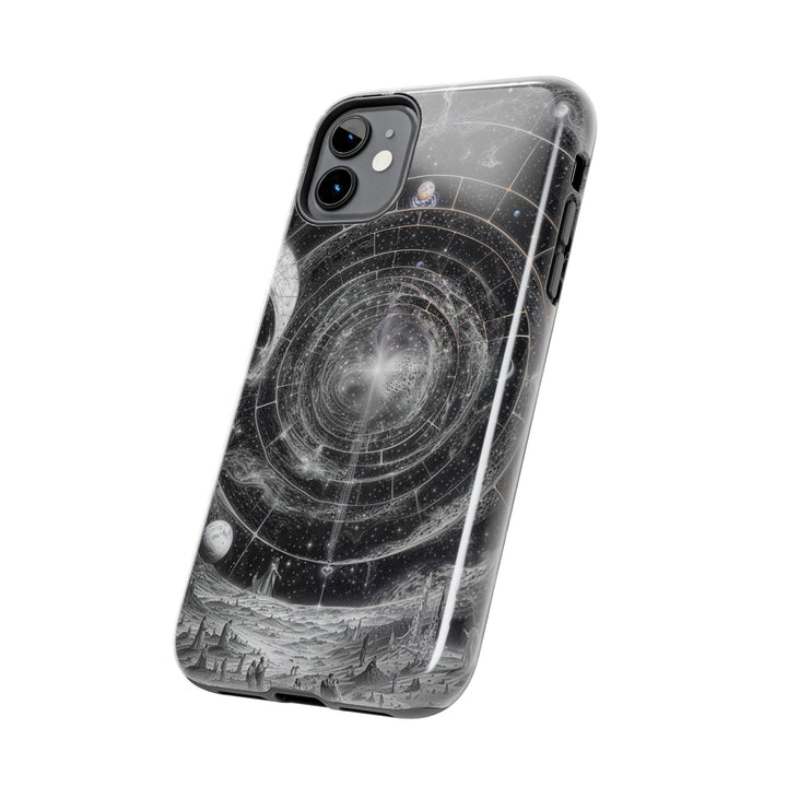 Cosmic Spiral Tapestry - Tough Phone Case - Phone Case - g(0D·IO) - iPhone 13 Mini - -